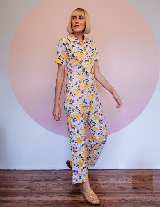 Floral Coverall