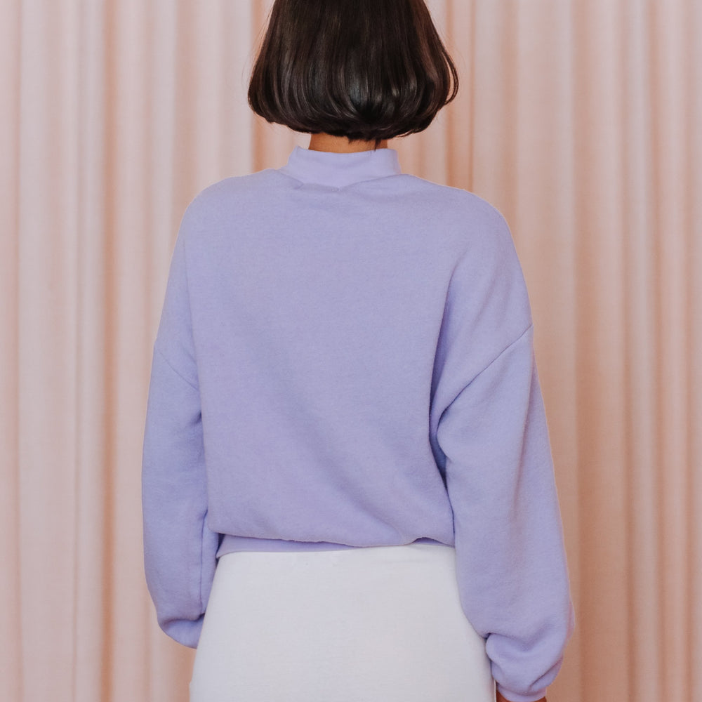 
                      
                        Blank Softie Sweatshirt - Lavender
                      
                    