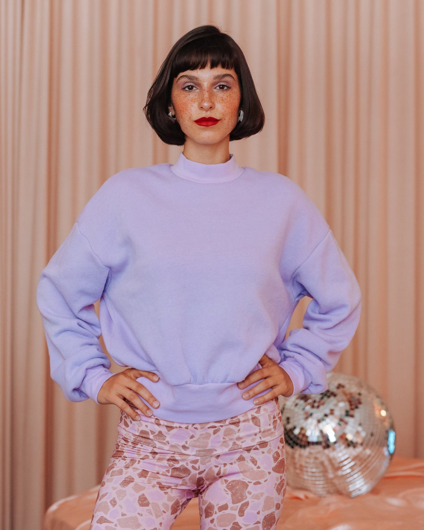 Blank Softie Sweatshirt - Lavender