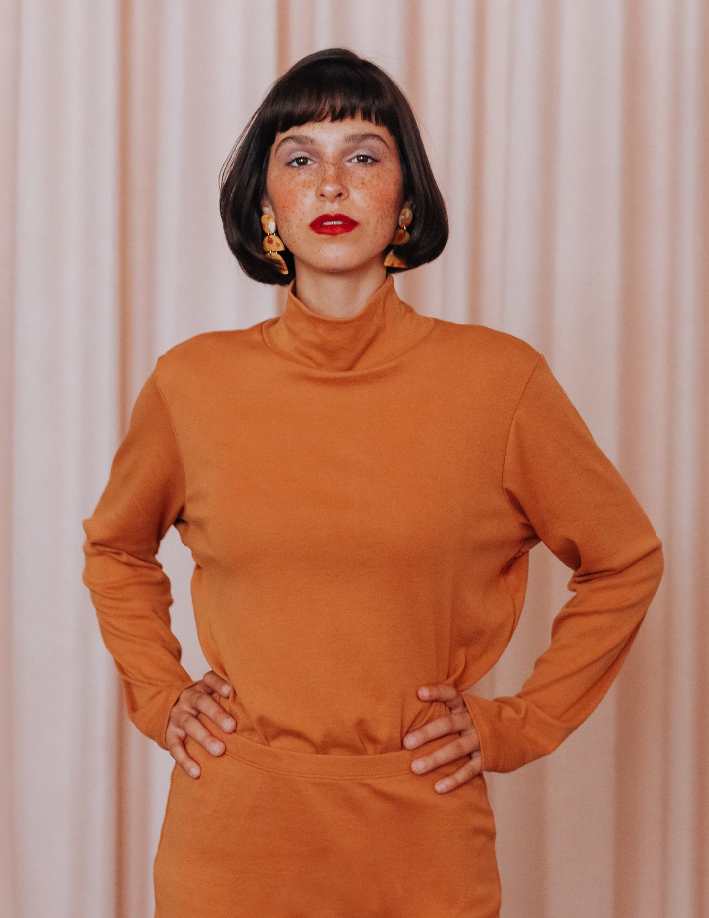 Basic Turtleneck - Cognac