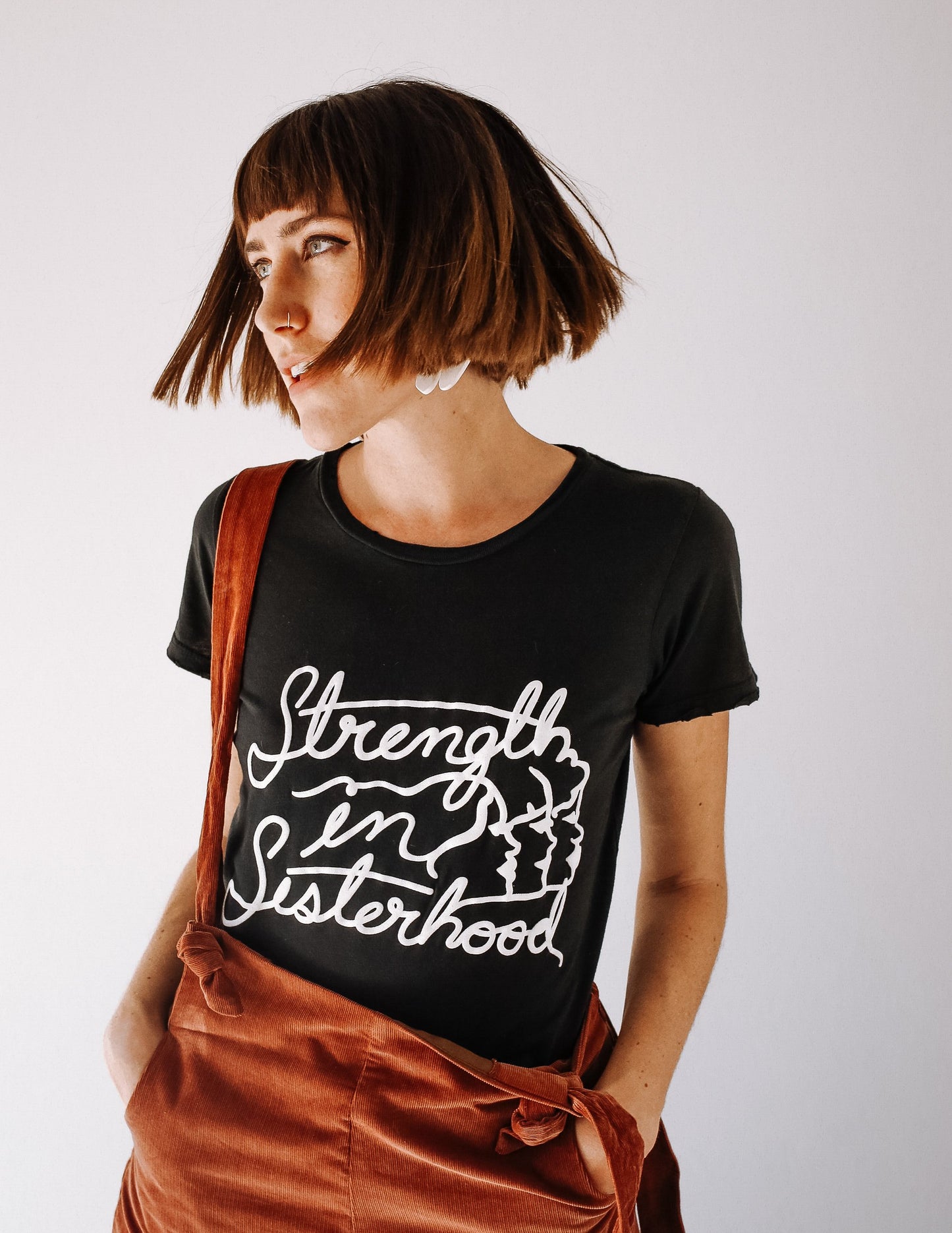 Sisterhood Tee - Black