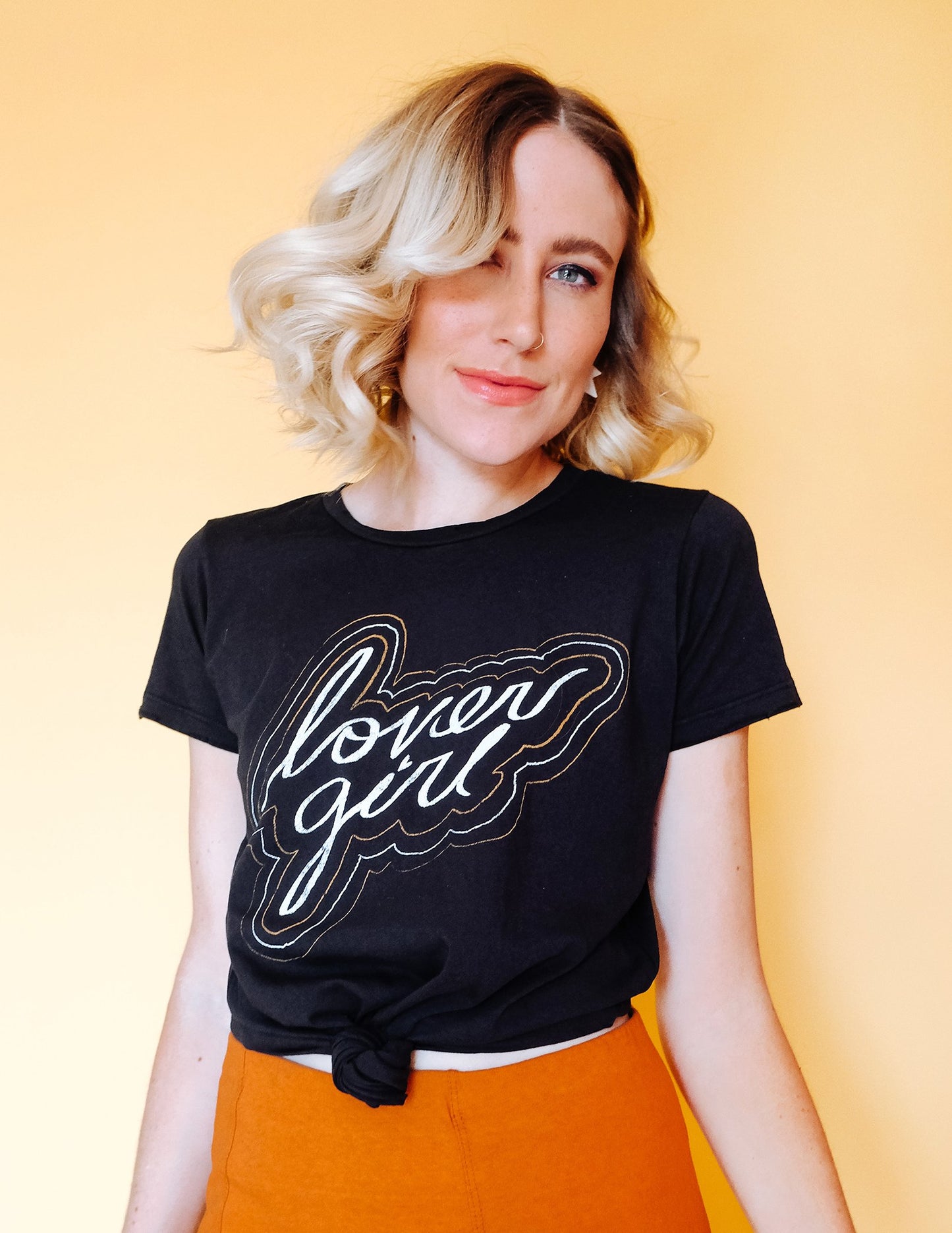 Lover Girl Tee - Black