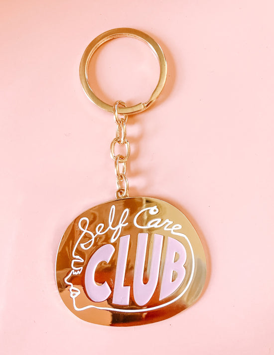 Self Care Club Keychain