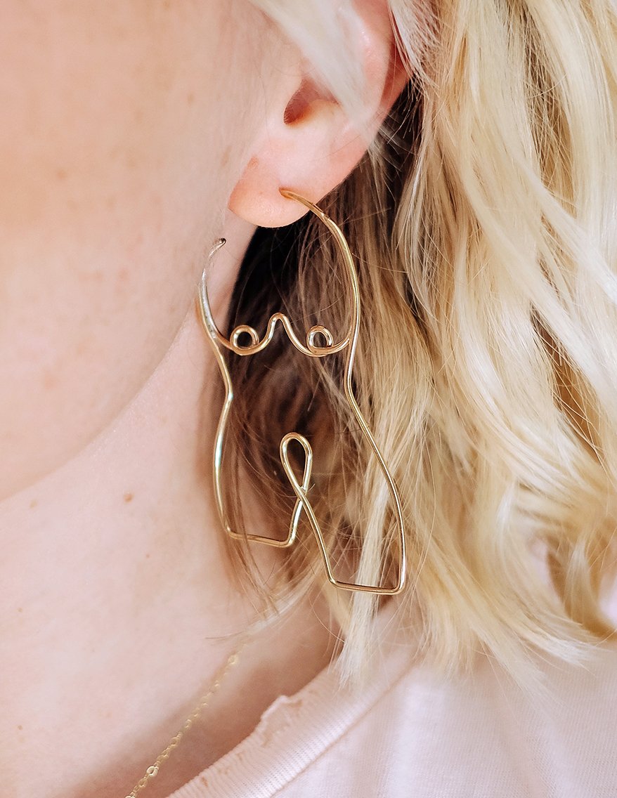 Figure Earrings