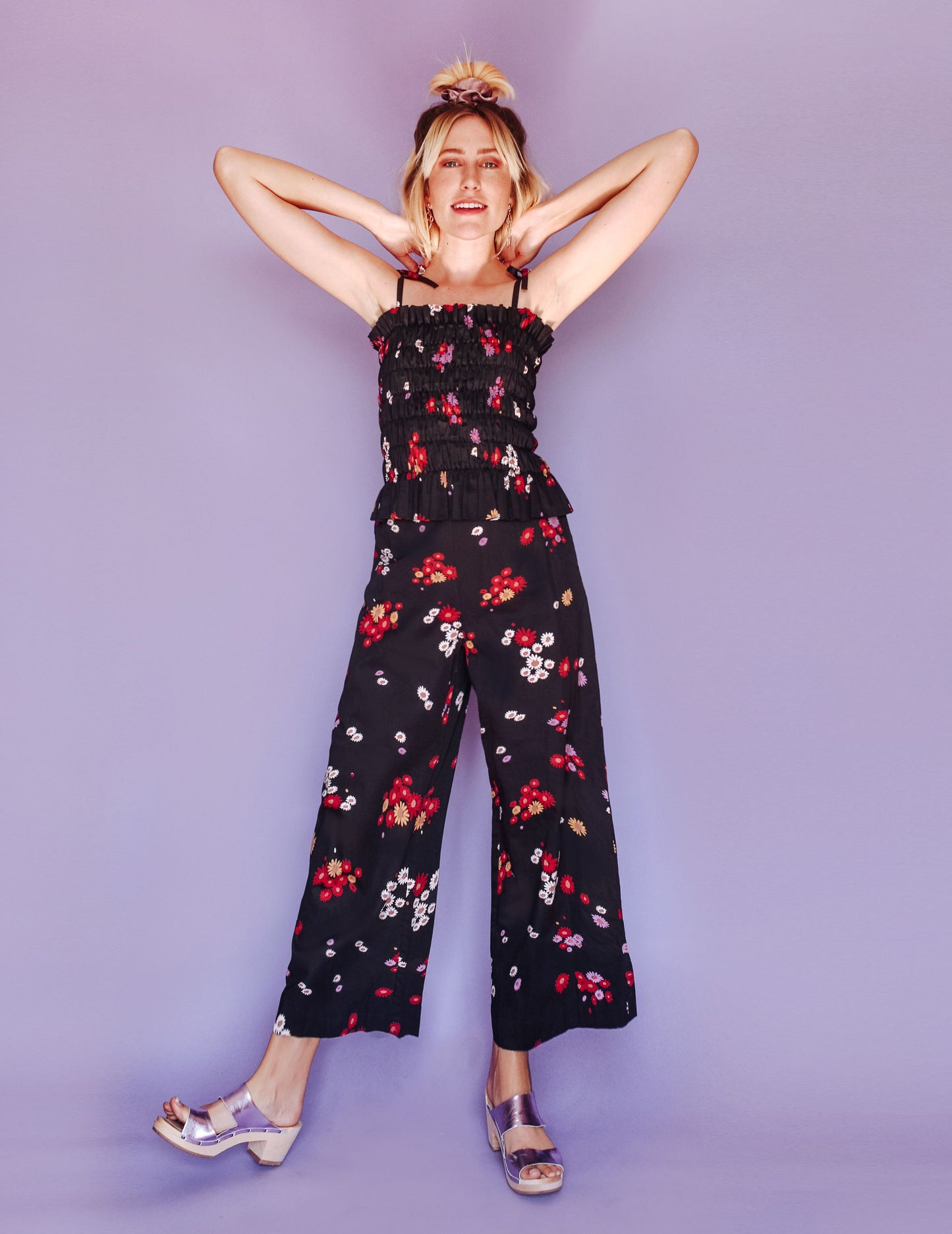 Floret Crop Pants