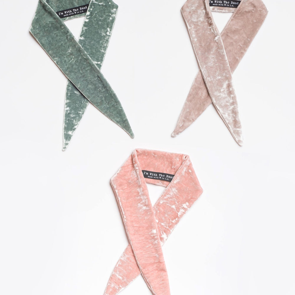 
                      
                        Scarf Tie - Crushed Velvet (Multiple Colors)
                      
                    