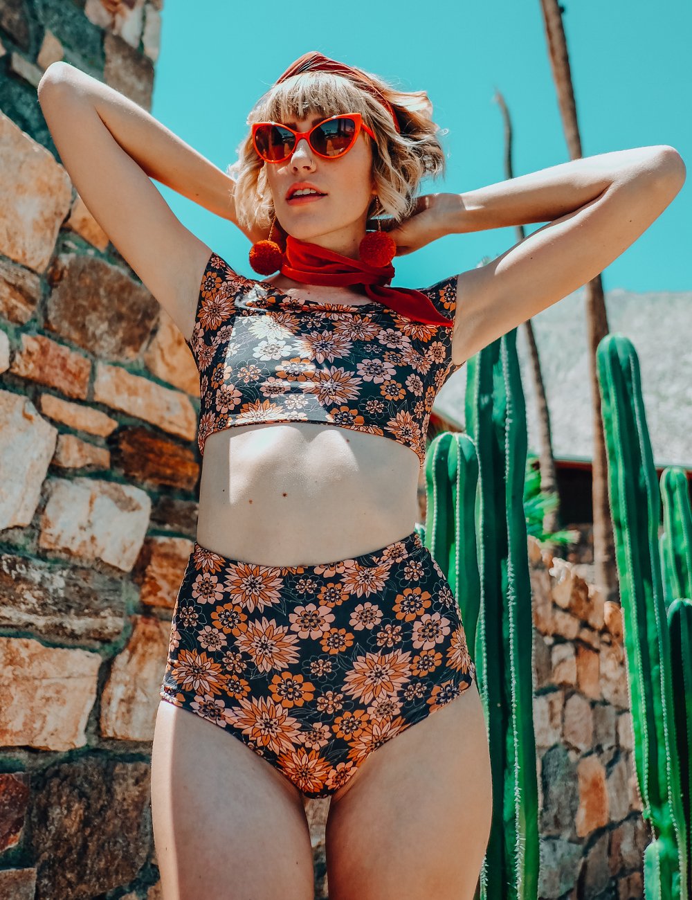 Frida Flora High Waist Bottoms