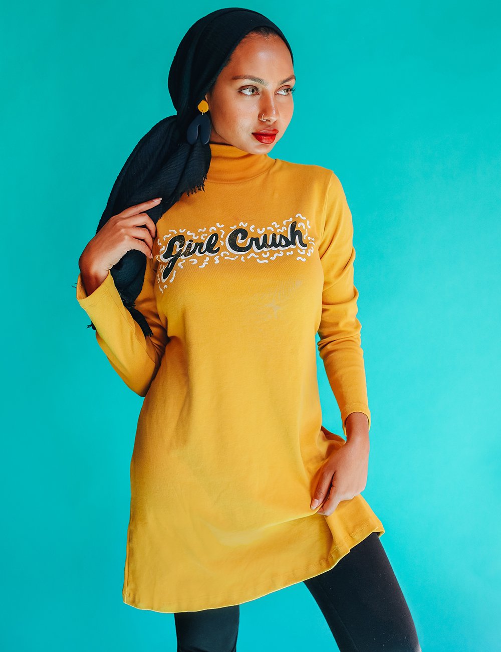 Girl Crush Turtleneck Dress