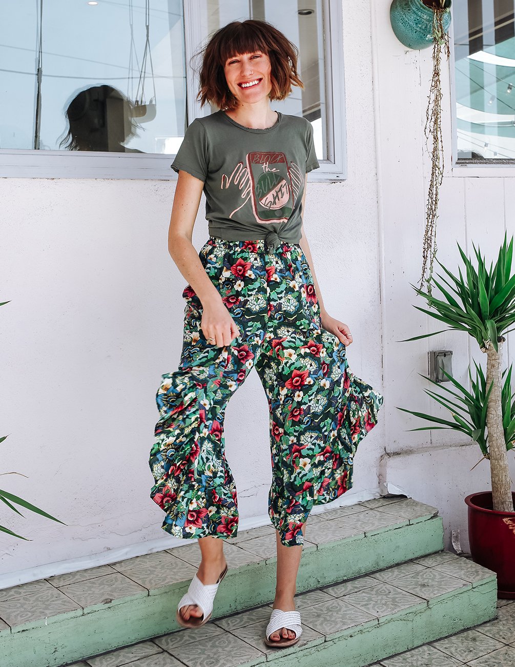 FRIDA PANTS - GREEN