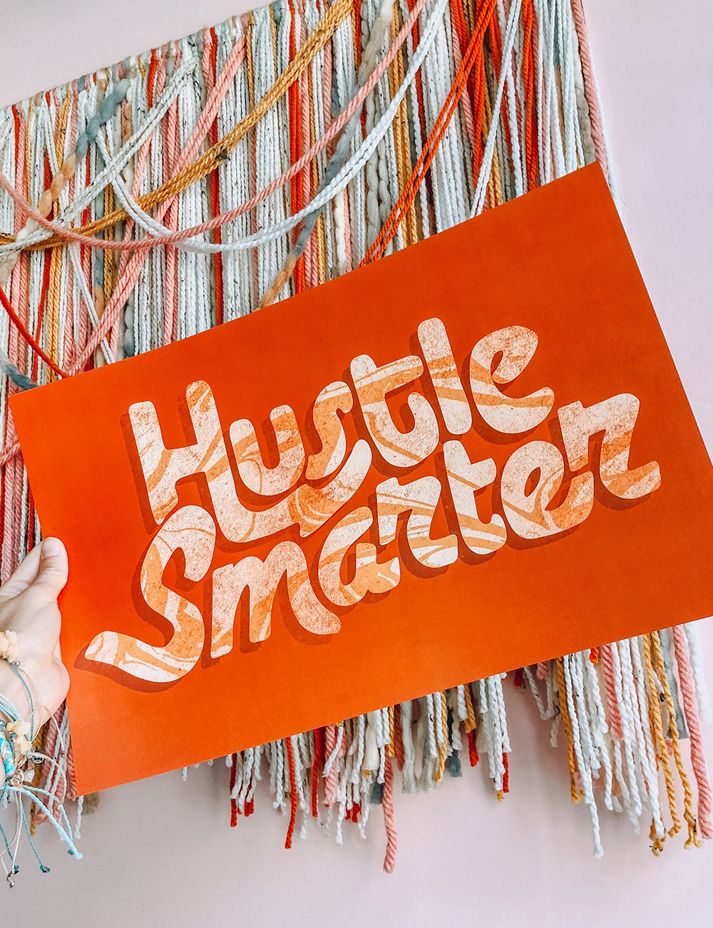 Hustle Smarter Poster