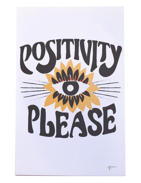 Positivity Please Poster