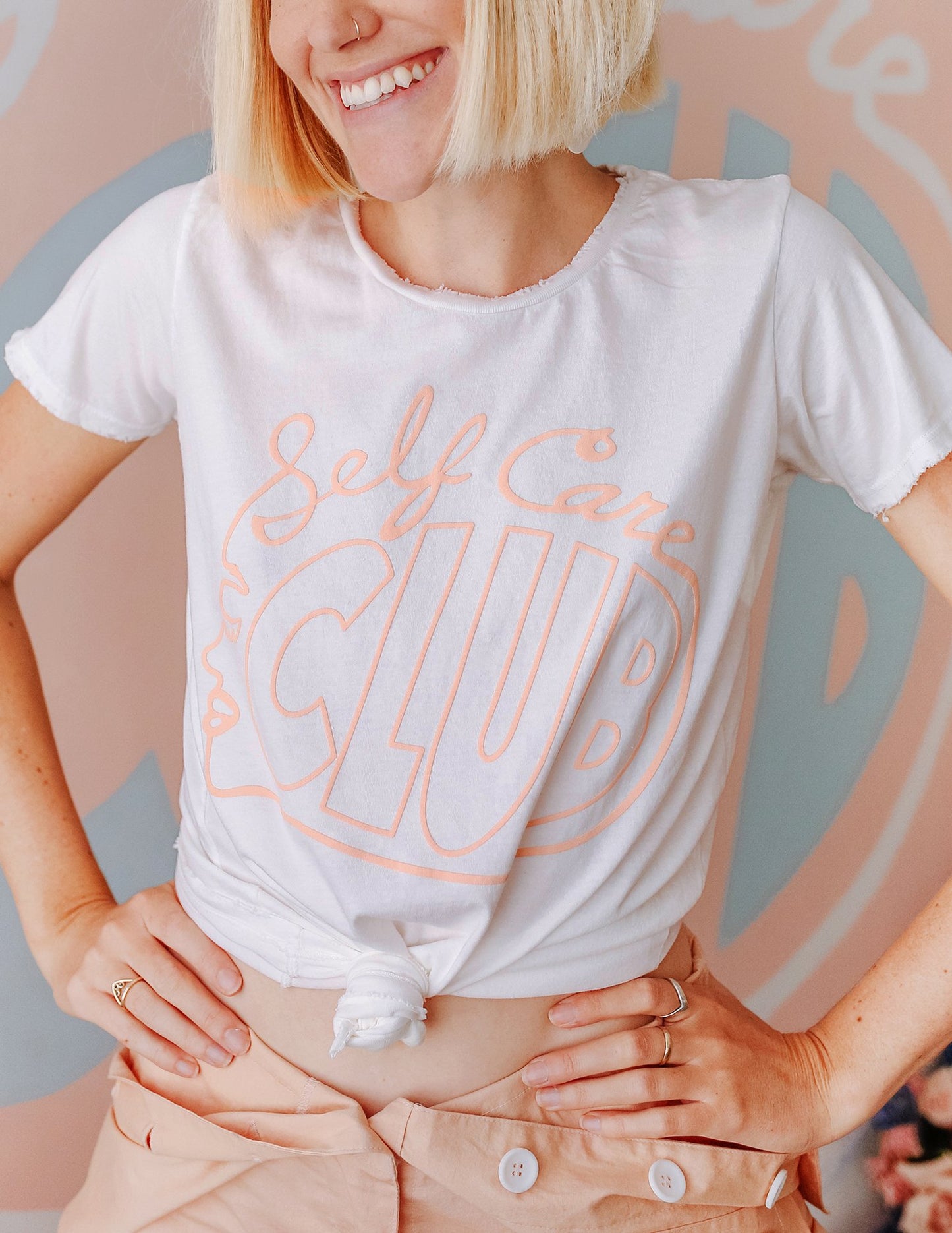 Self Care Club Tee - Create & Cultivate Collab