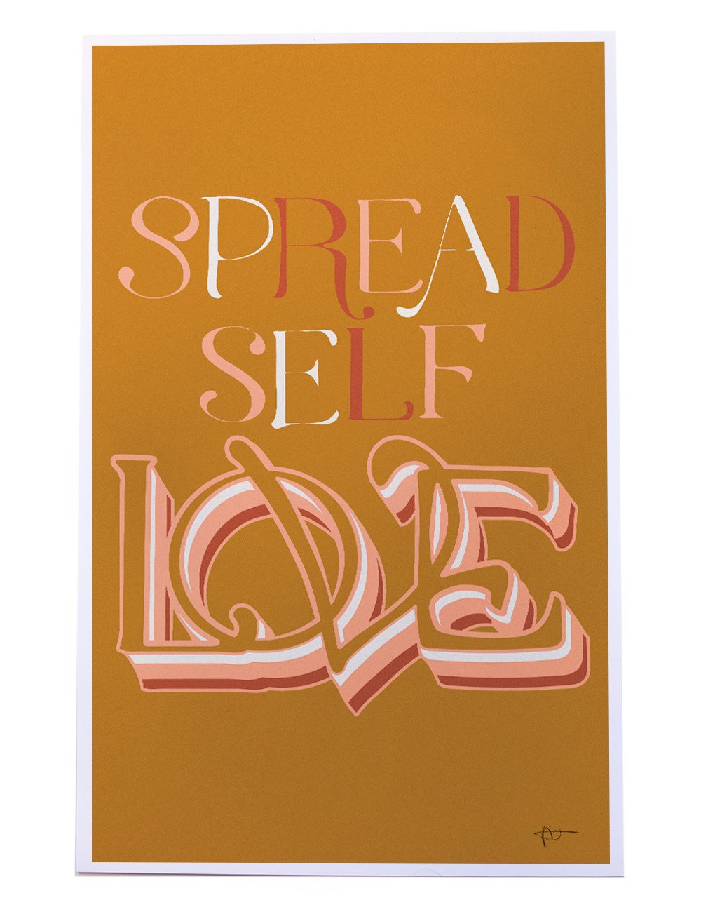 Spread Self Love Poster