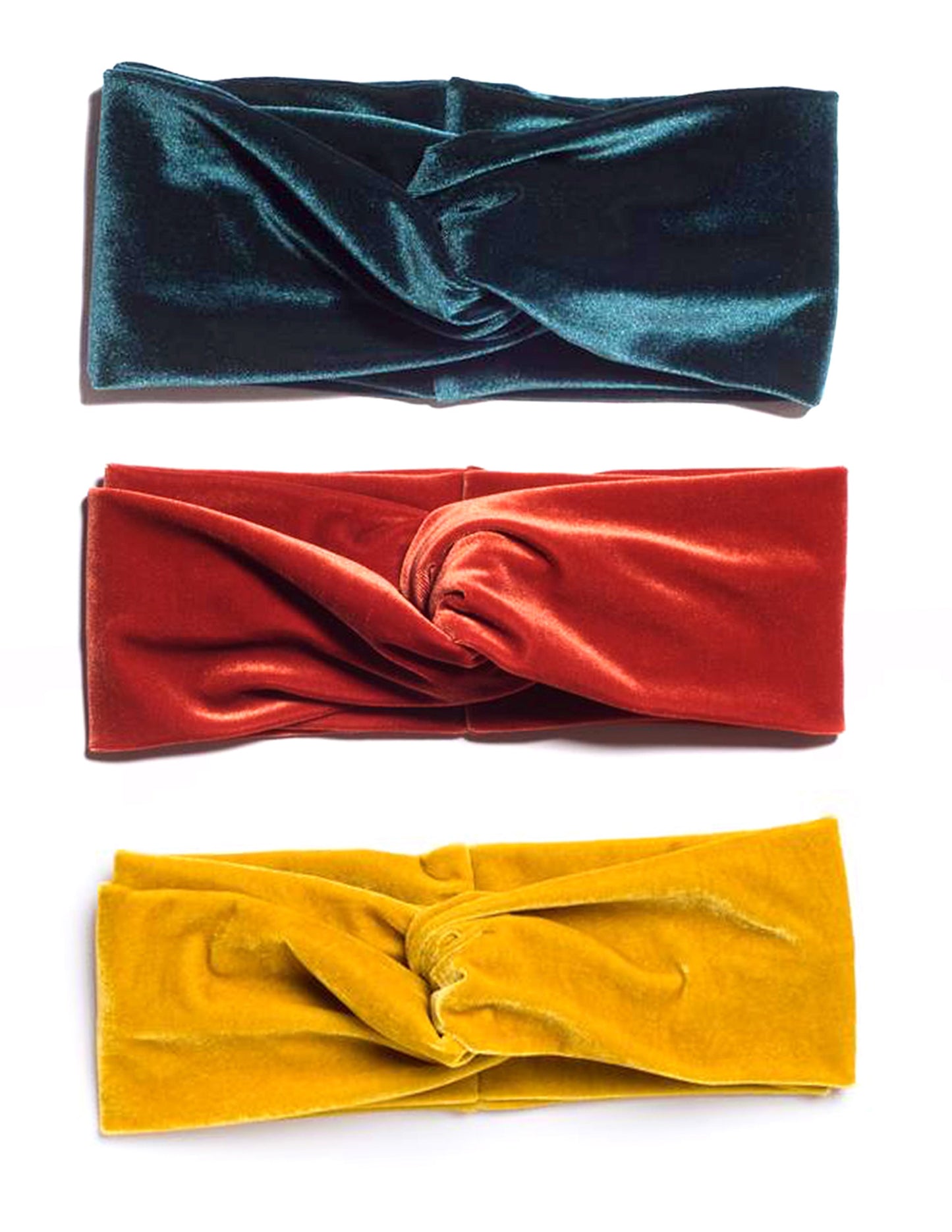 Velvet Wrap Headbands (Multiple Colors)