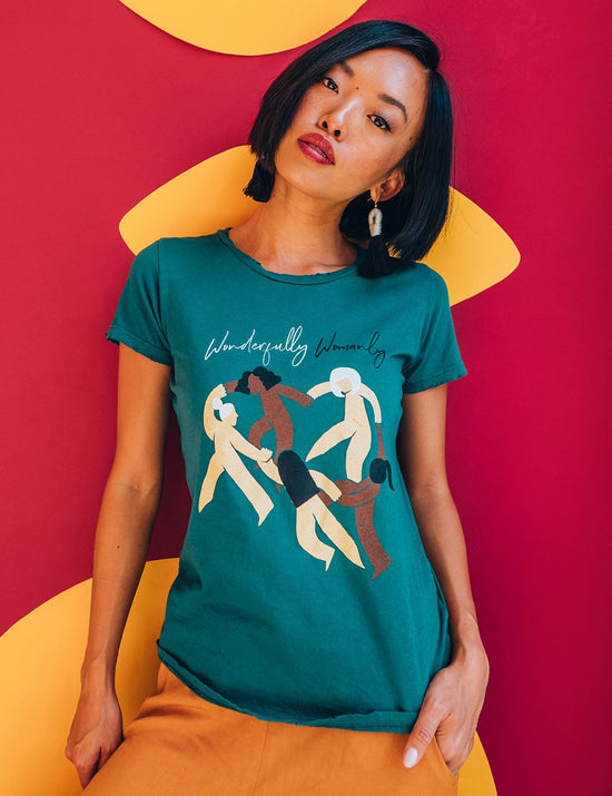 Womanly Tee - Emerald